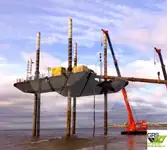 Rig pengeboran lepas pantai untuk dijual