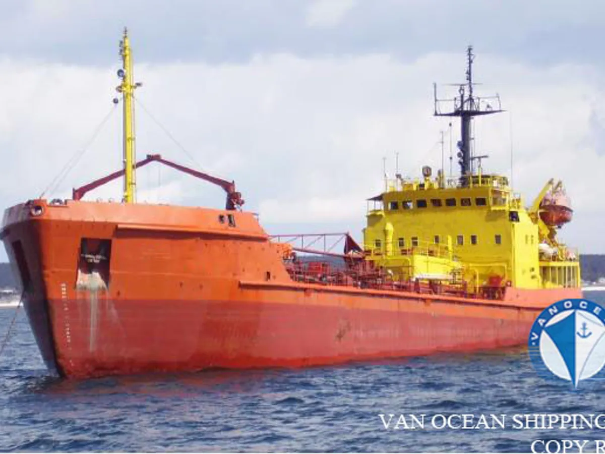 Kapal tanker minyak/kimia untuk dijual