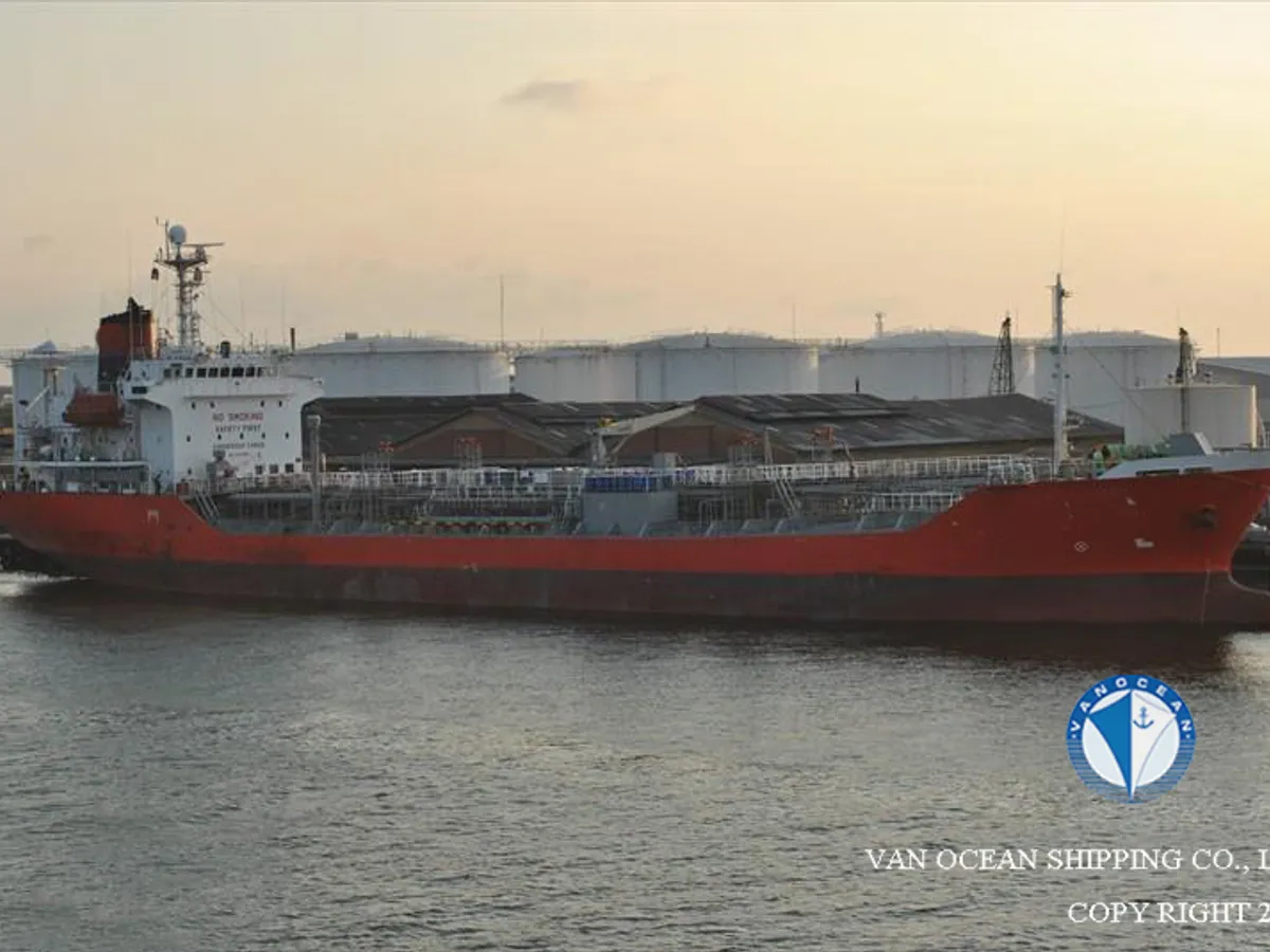 Kapal tanker minyak/kimia untuk dijual