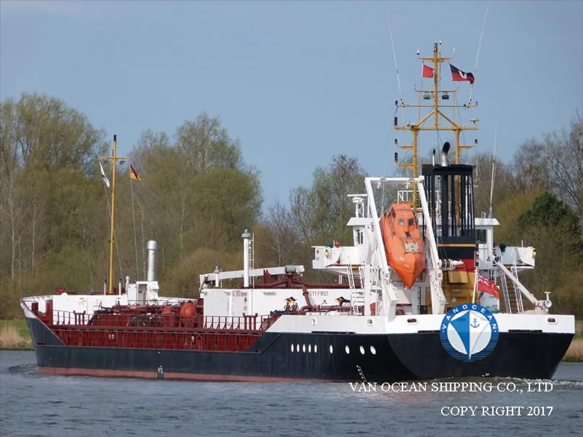 Kapal tanker minyak/kimia untuk dijual