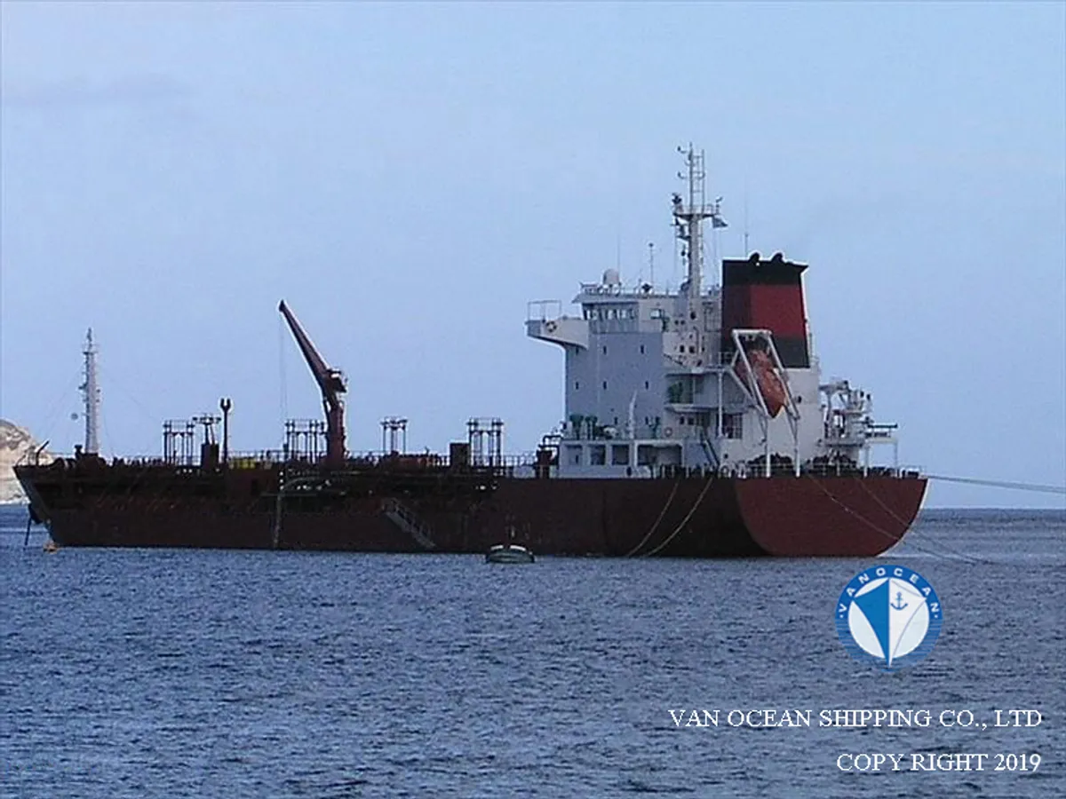 Kapal tanker minyak/kimia untuk dijual