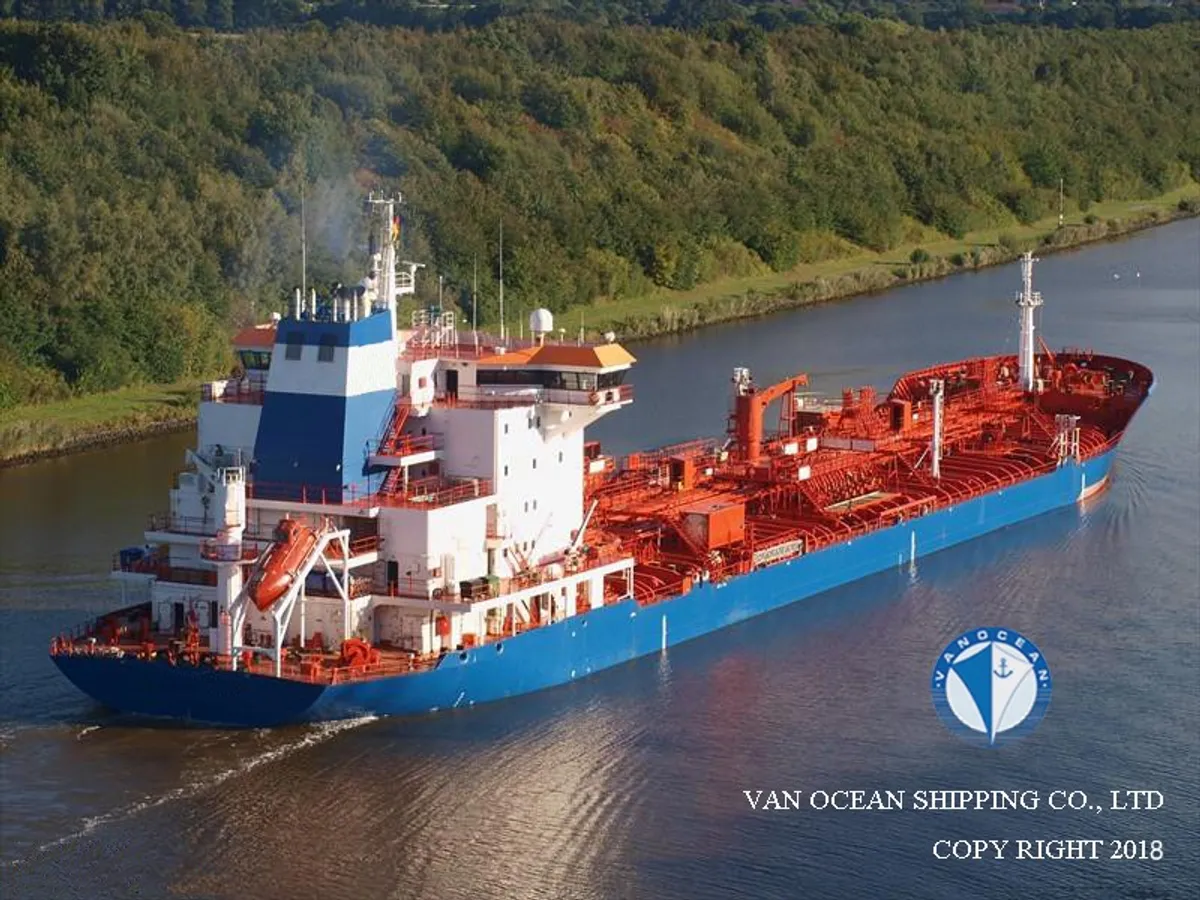 Kapal tanker minyak/kimia untuk dijual
