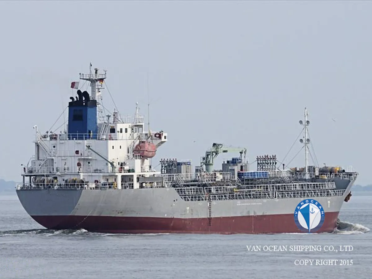 Kapal tanker minyak/kimia untuk dijual