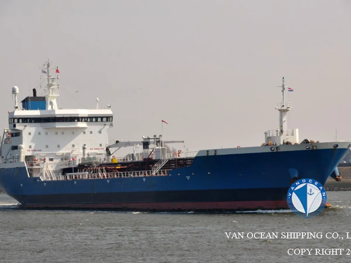 Kapal tanker minyak/kimia untuk dijual