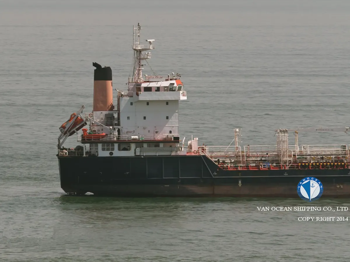 Kapal tanker minyak/kimia untuk dijual