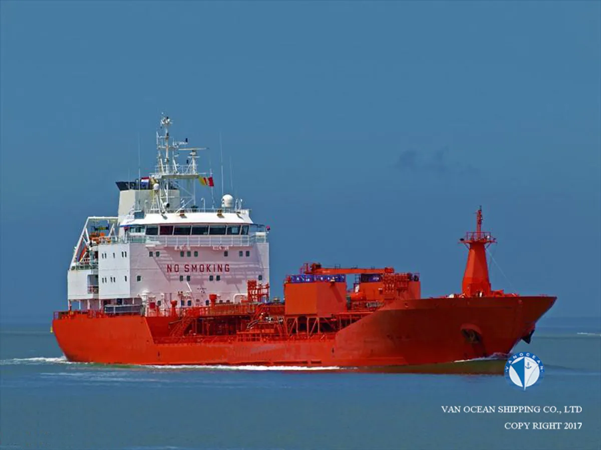 Kapal tanker minyak/kimia untuk dijual