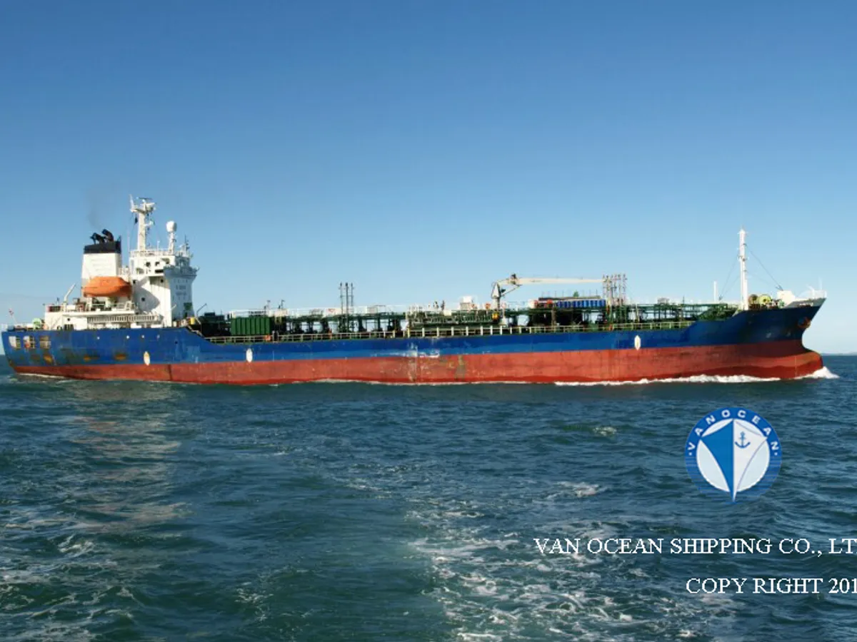 Kapal tanker minyak/kimia untuk dijual