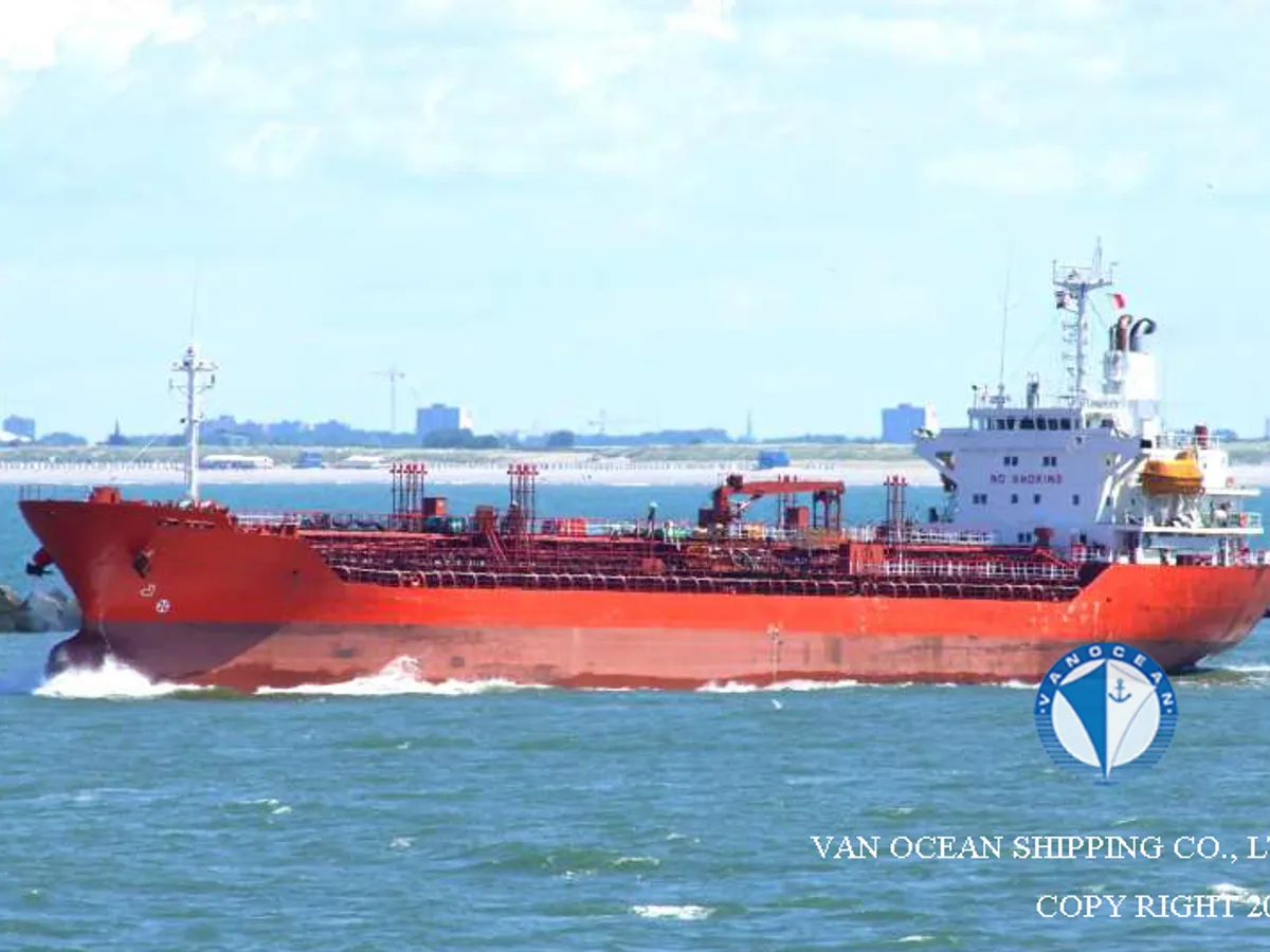 Kapal tanker minyak/kimia untuk dijual