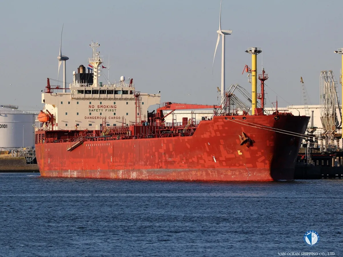 Kapal tanker minyak/kimia untuk dijual