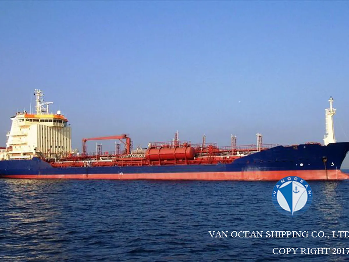 Kapal tanker minyak/kimia untuk dijual
