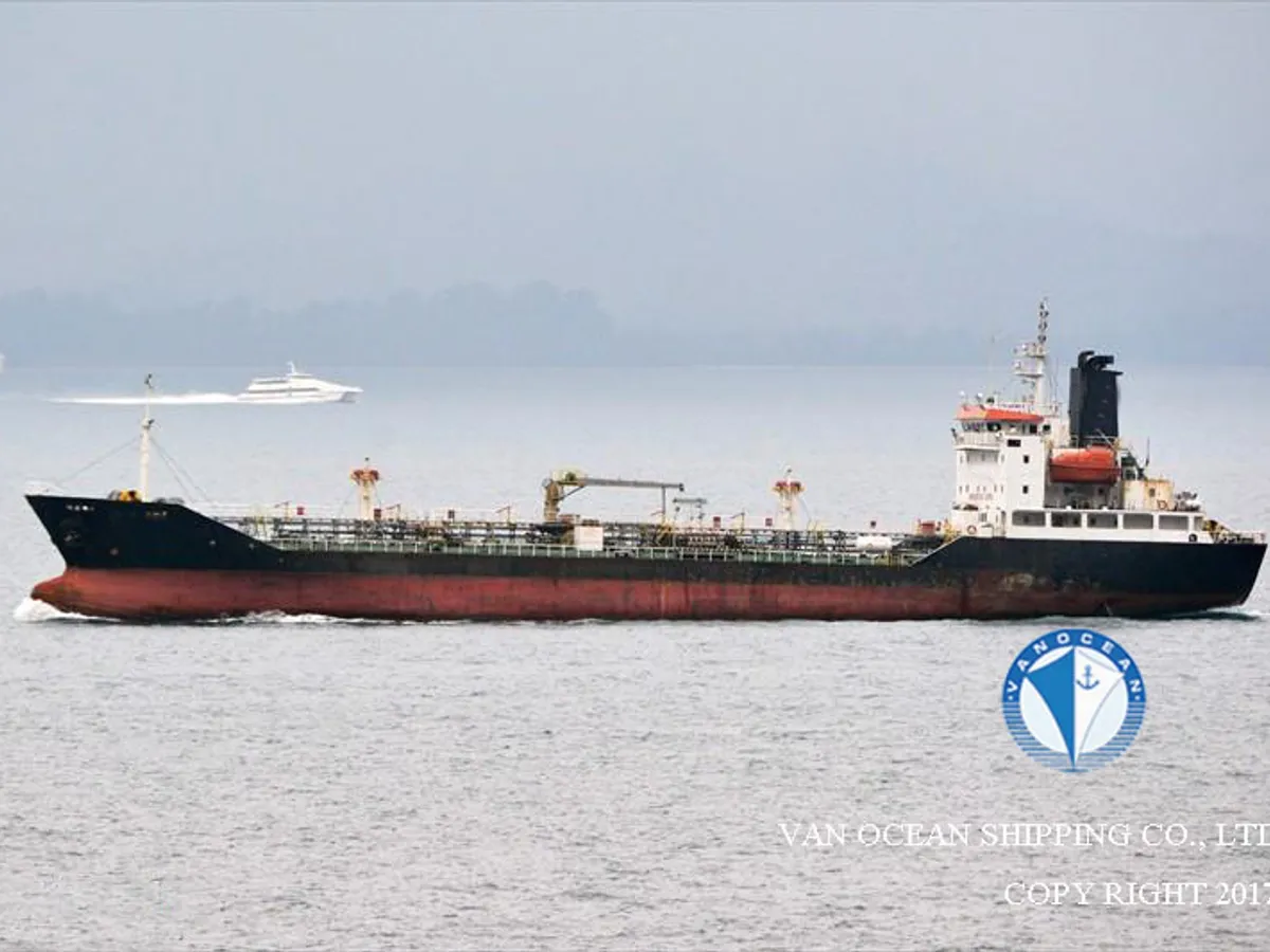 Kapal tanker minyak/kimia untuk dijual