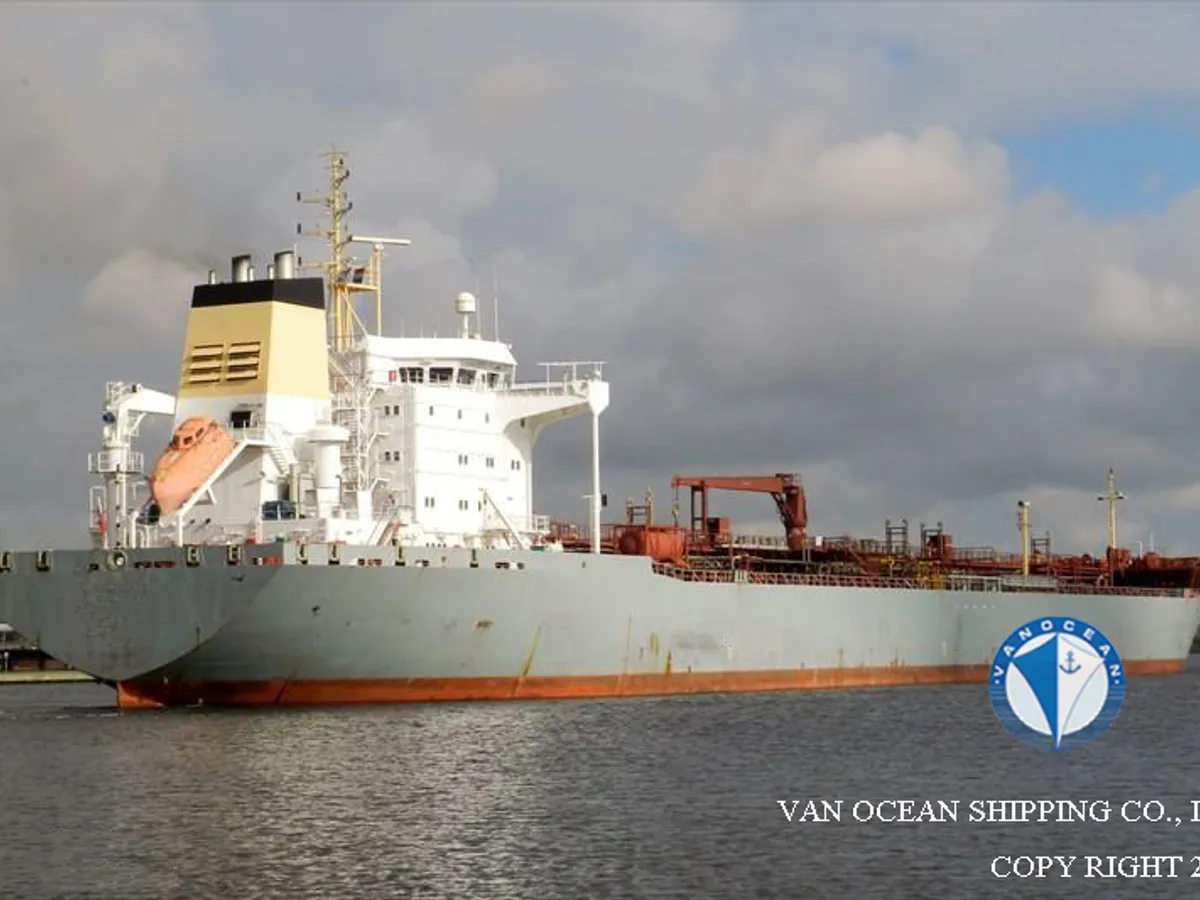 Kapal tanker minyak/kimia untuk dijual
