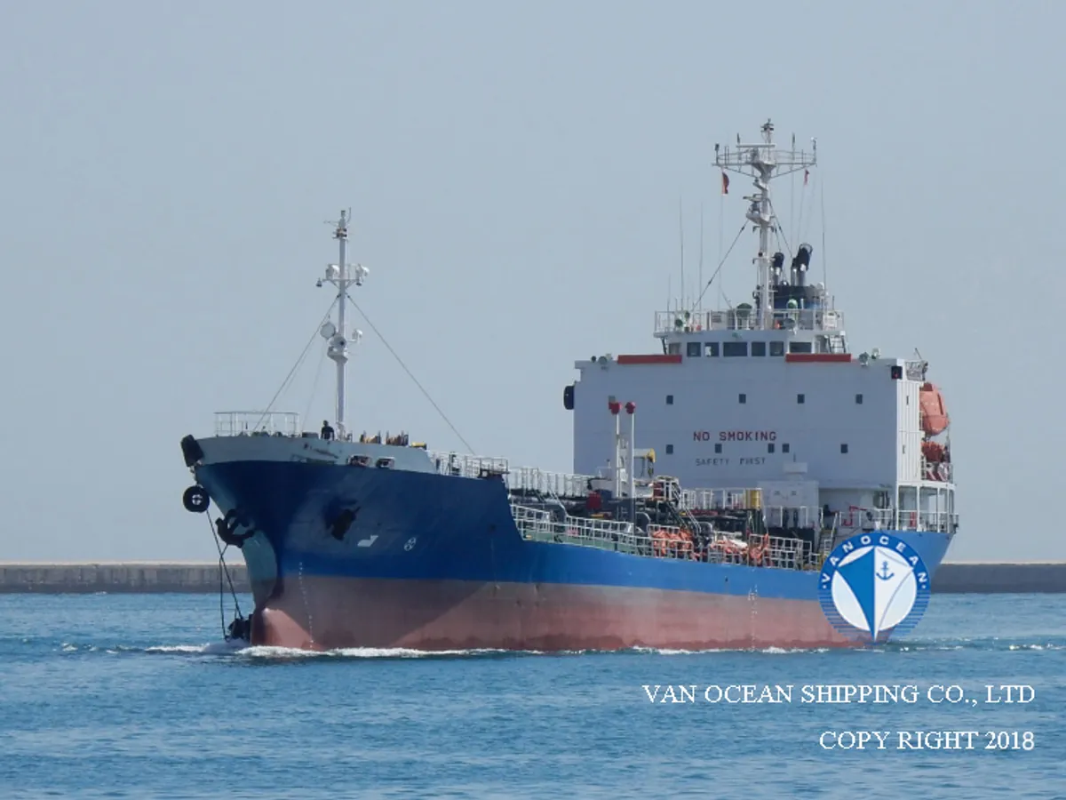 Kapal tanker minyak/kimia untuk dijual