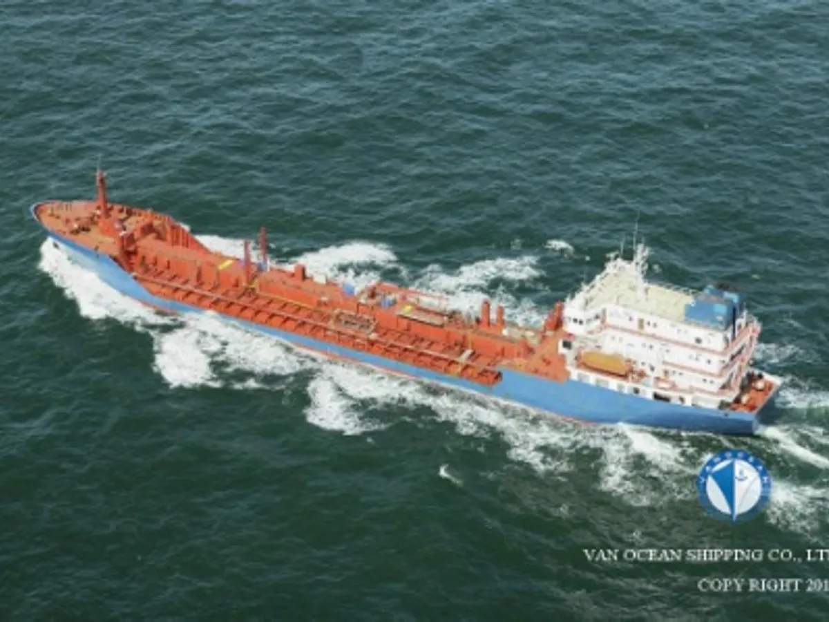 Kapal tanker minyak/kimia untuk dijual