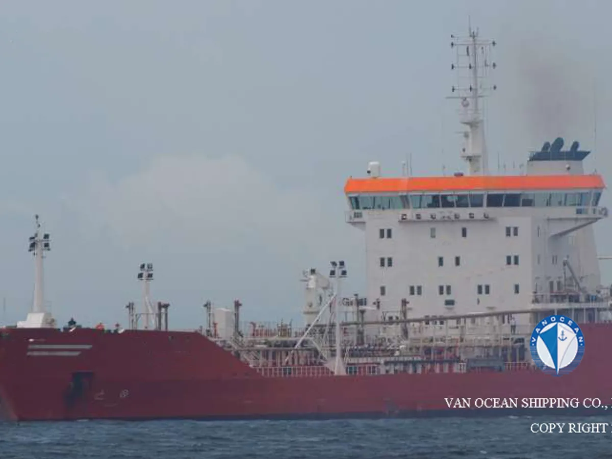 Kapal tanker minyak/kimia untuk dijual
