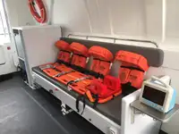 Kapal penyelamat untuk dijual