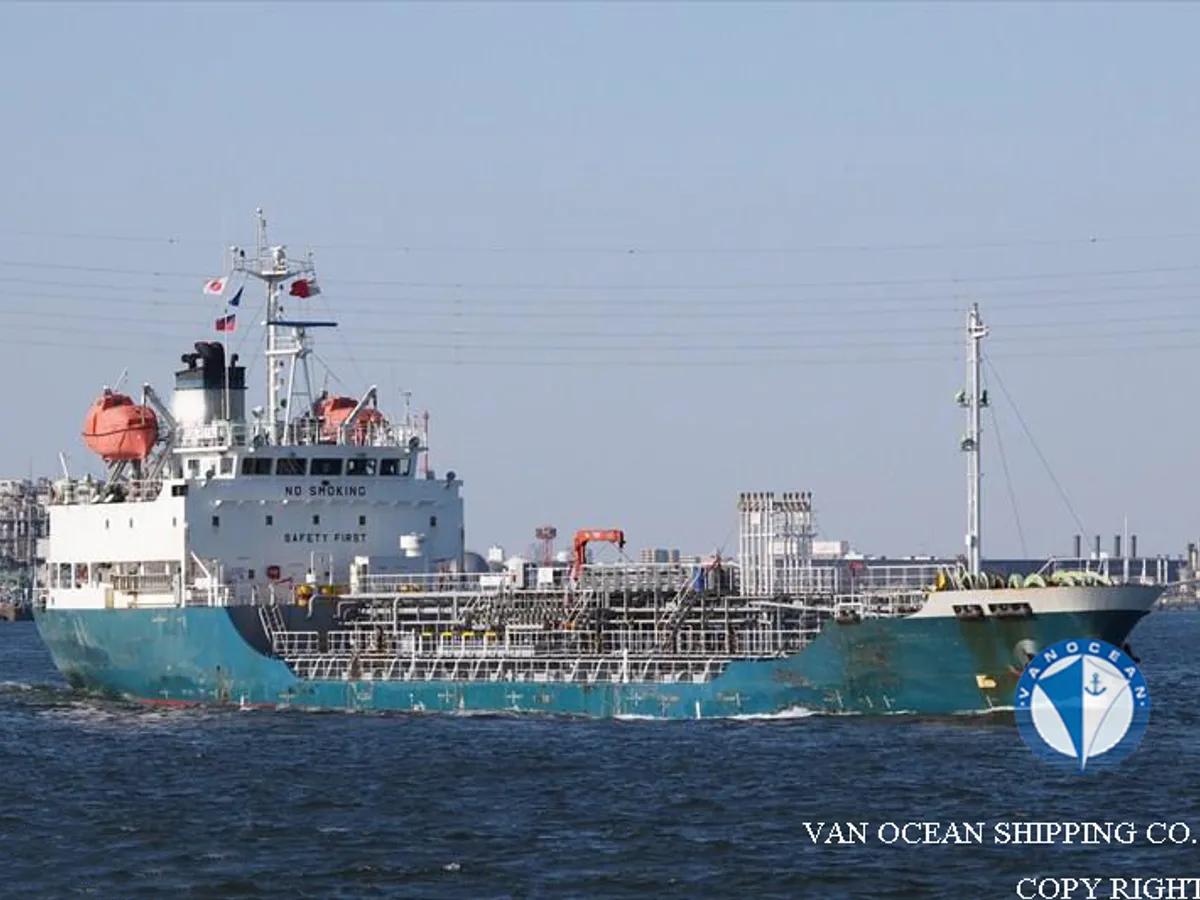 Kapal tanker minyak/kimia untuk dijual