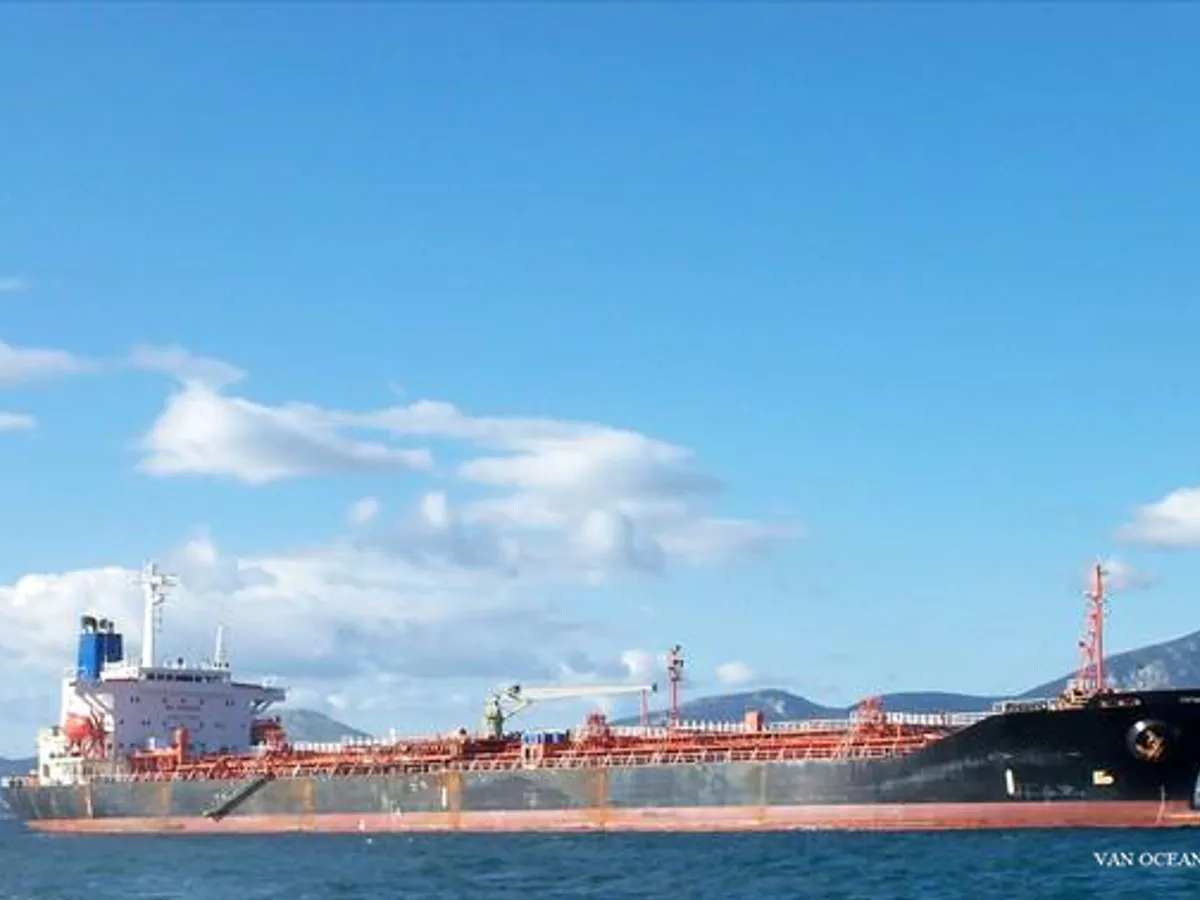 Kapal tanker minyak/kimia untuk dijual