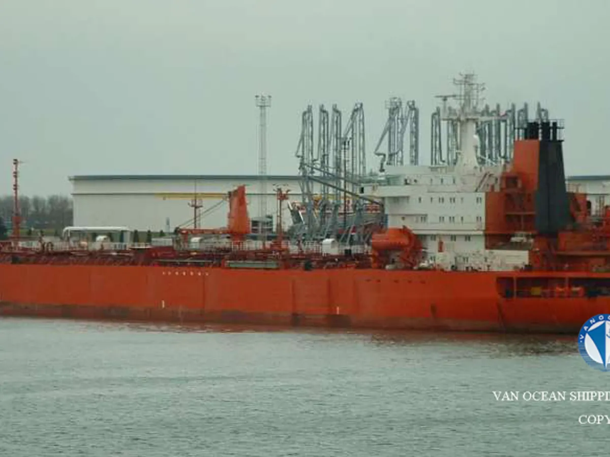 Kapal tanker minyak/kimia untuk dijual