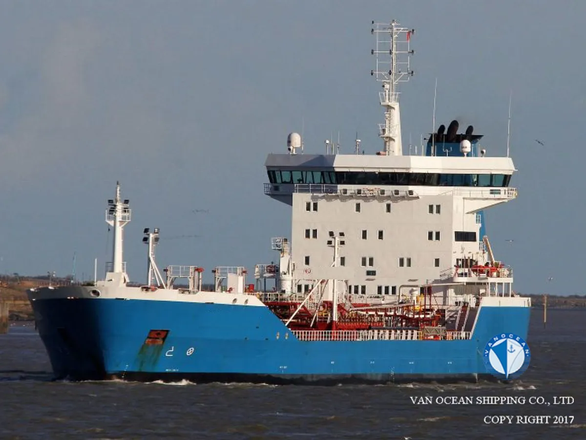 Kapal tanker minyak/kimia untuk dijual