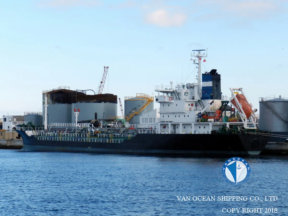 Kapal tanker minyak/kimia untuk dijual