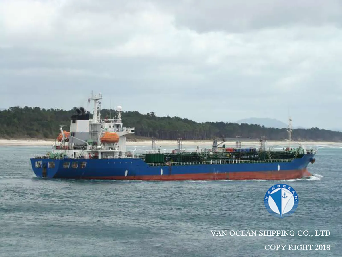Kapal tanker minyak/kimia untuk dijual