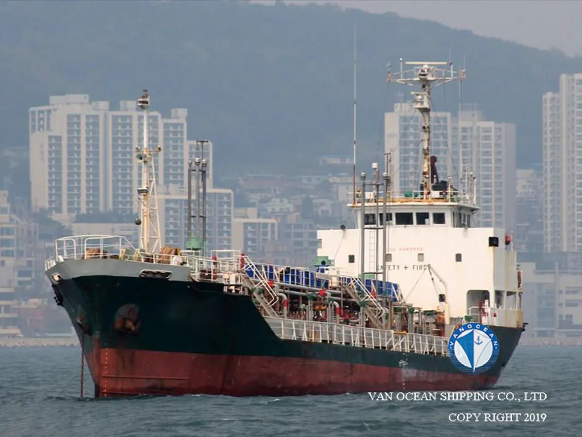 Kapal tanker minyak/kimia untuk dijual