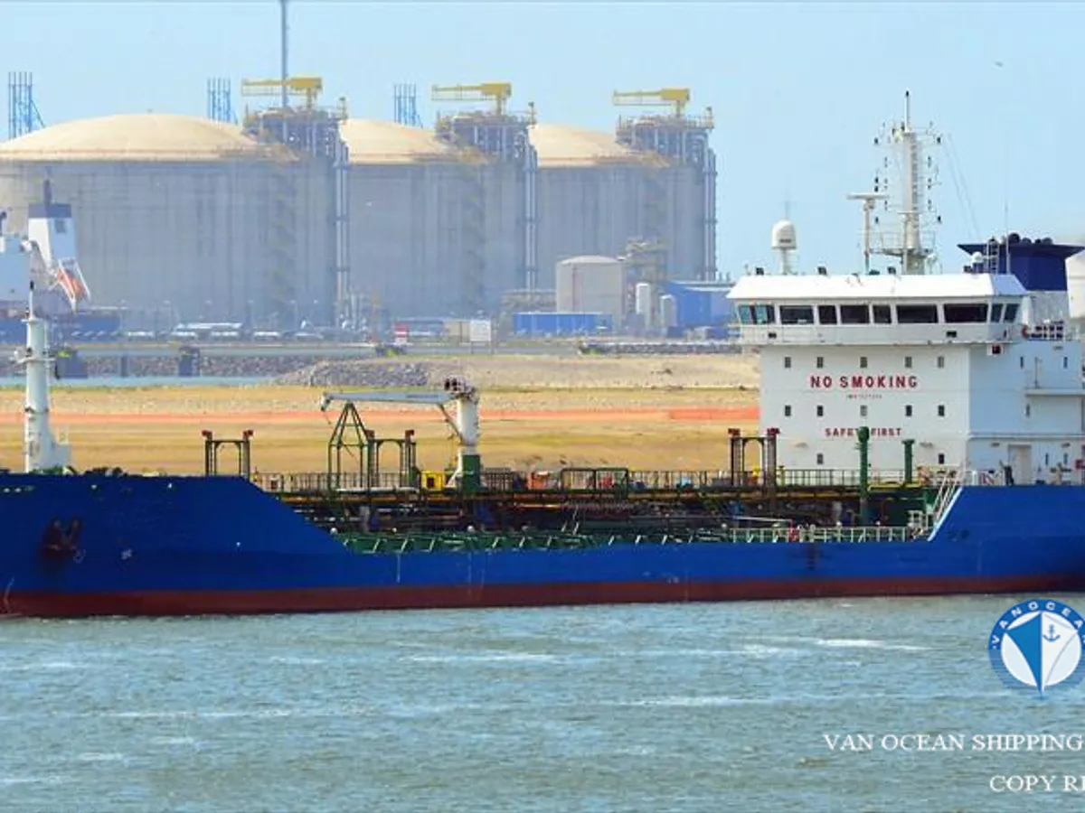 Kapal tanker minyak/kimia untuk dijual