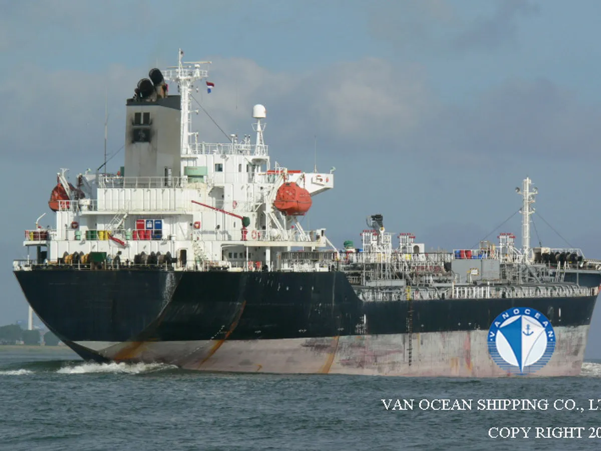 Kapal tanker minyak/kimia untuk dijual