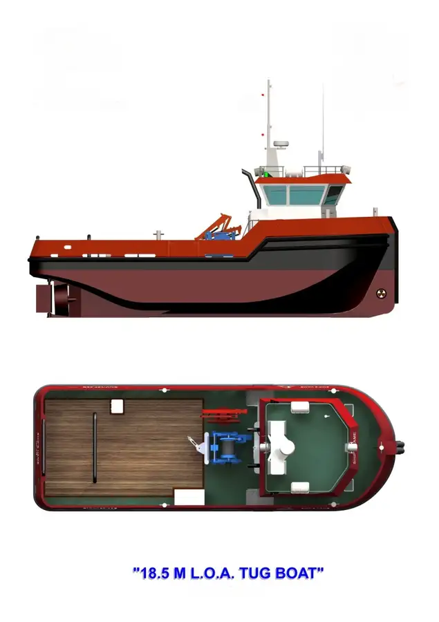 Kapal tunda untuk dijual