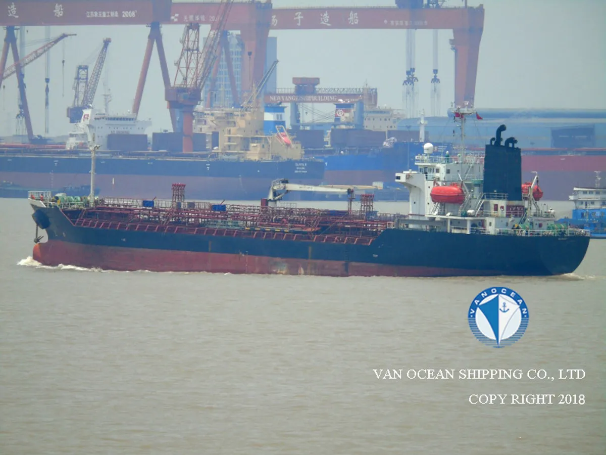 Kapal tanker minyak/kimia untuk dijual