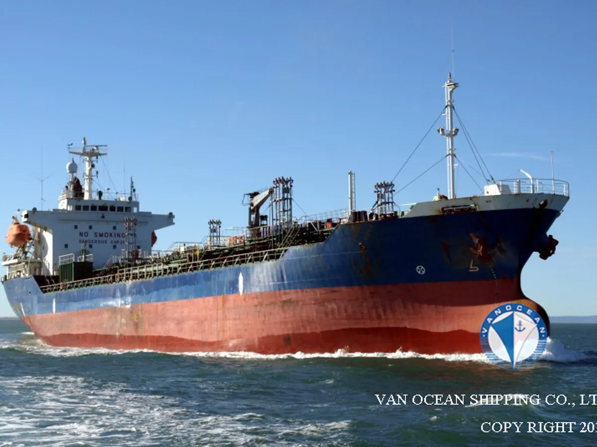 Kapal tanker minyak/kimia untuk dijual