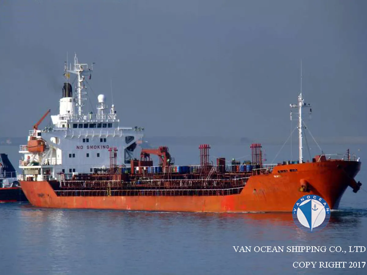 Kapal tanker minyak/kimia untuk dijual