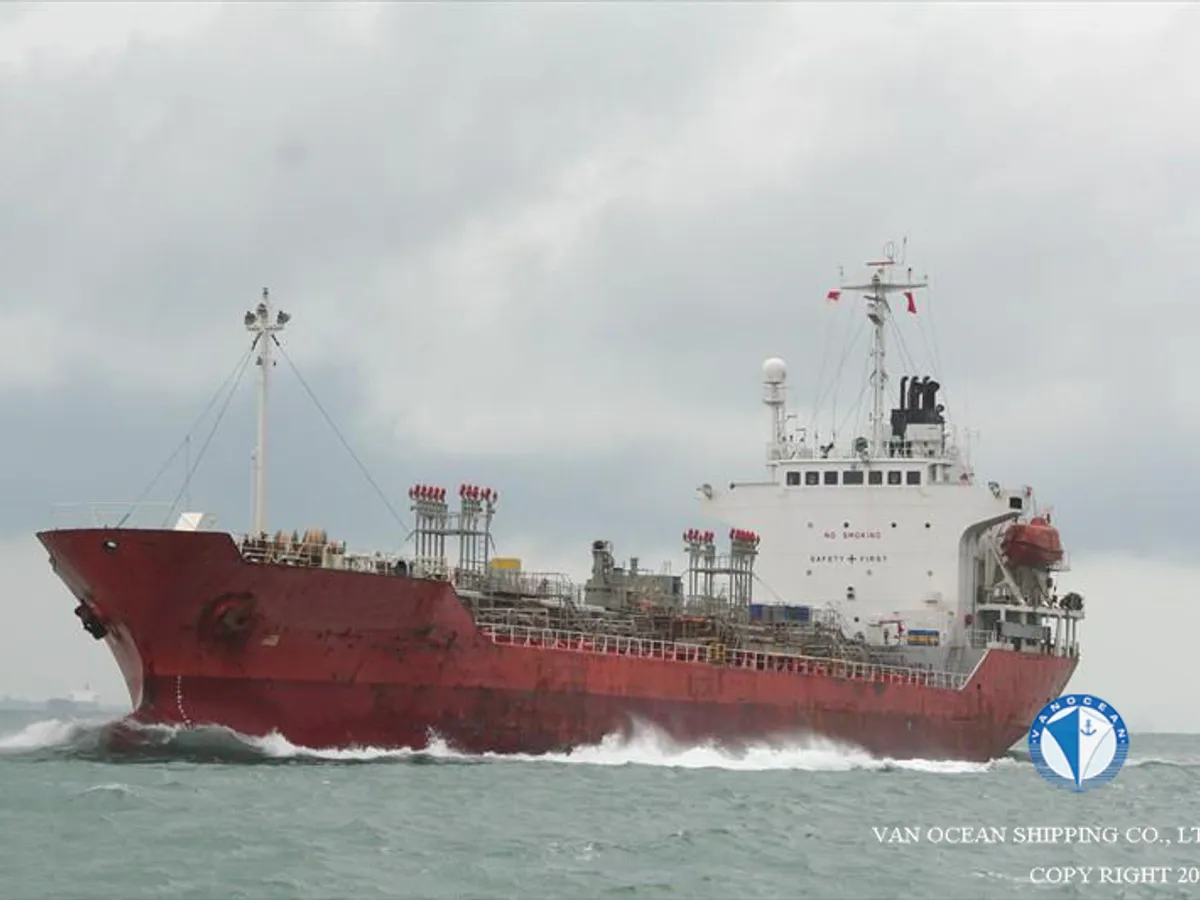 Kapal tanker minyak/kimia untuk dijual