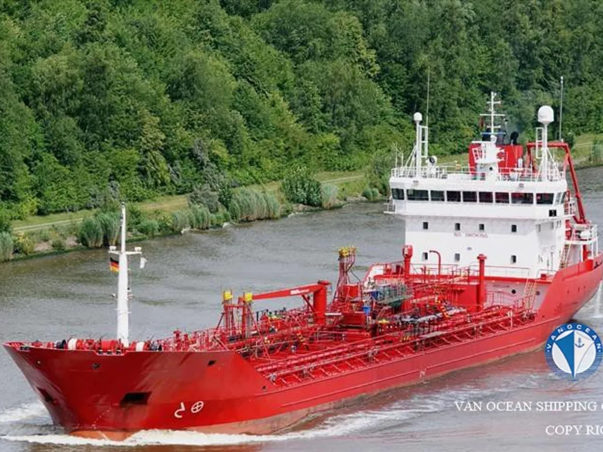 Kapal tanker minyak/kimia untuk dijual