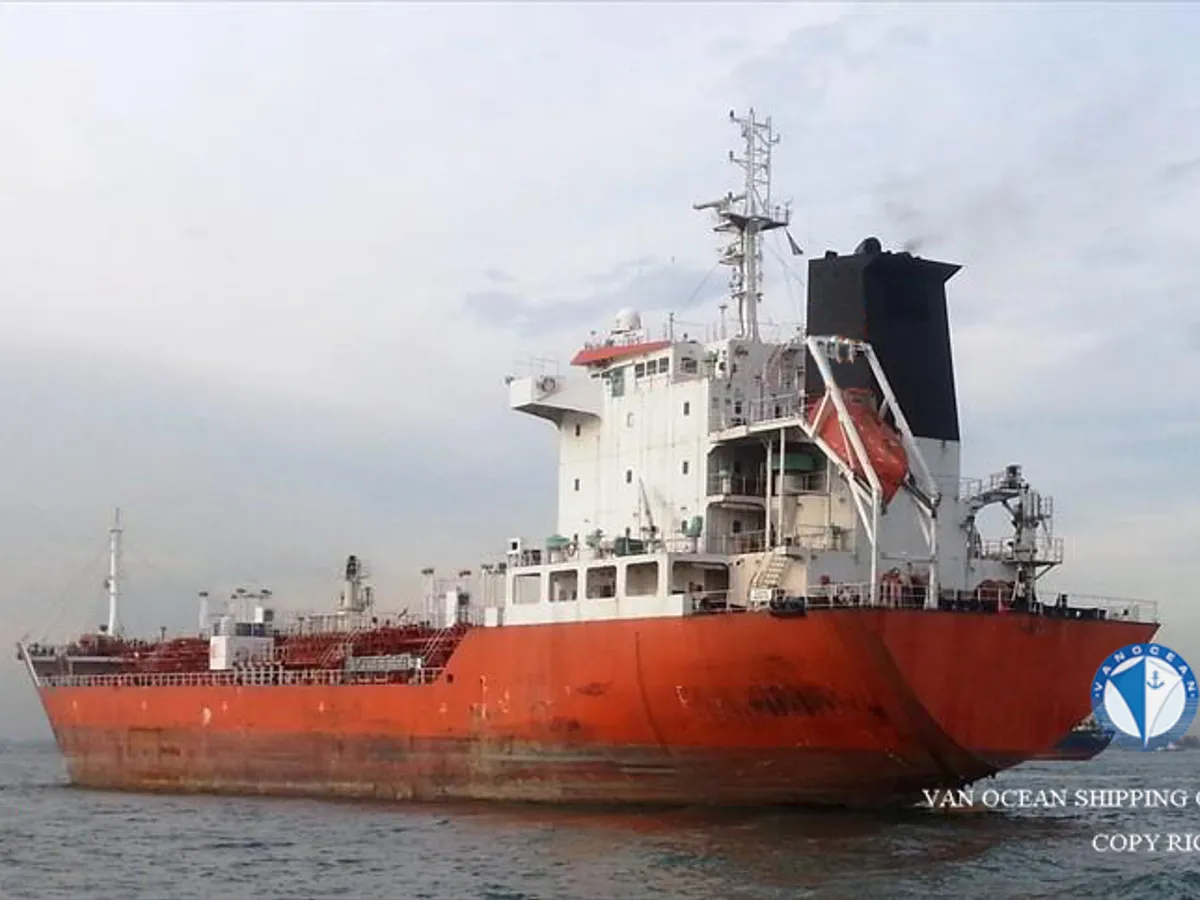 Kapal tanker minyak/kimia untuk dijual