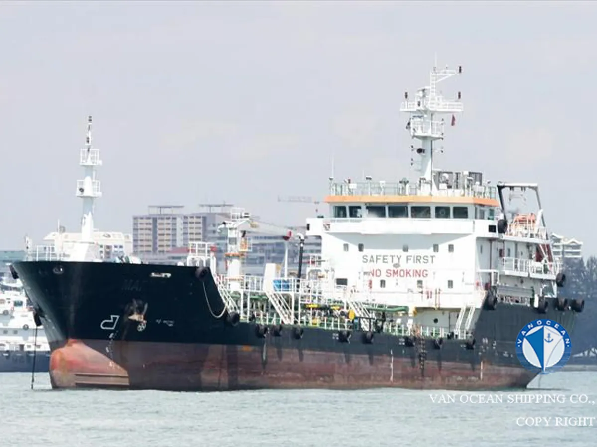 Kapal tanker minyak/kimia untuk dijual