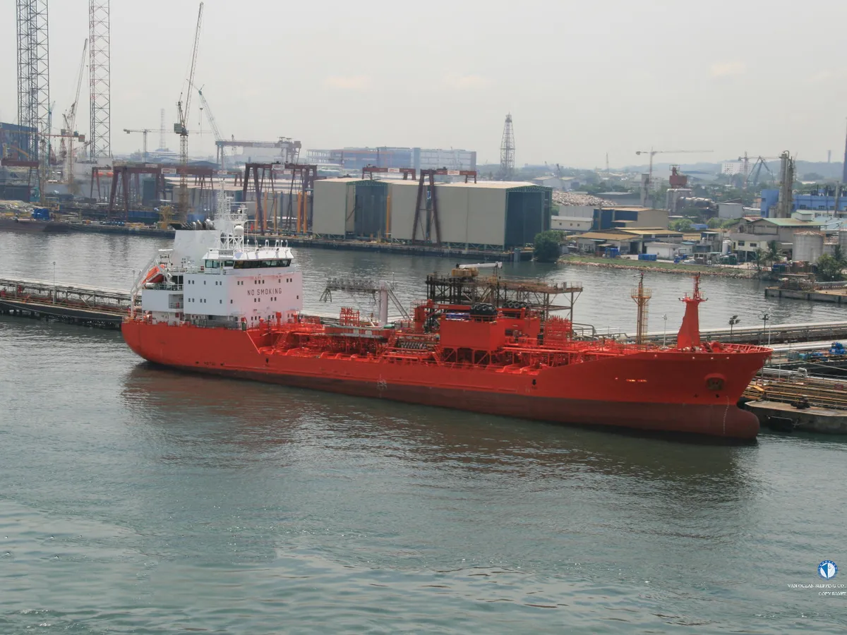 Kapal tanker minyak/kimia untuk dijual