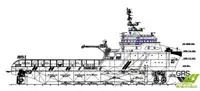 Kapal pasokan dijual
