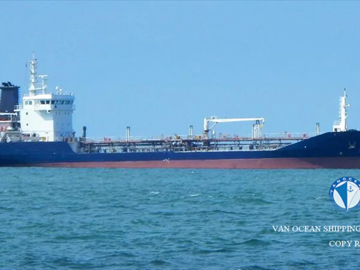 Kapal tanker minyak/kimia untuk dijual