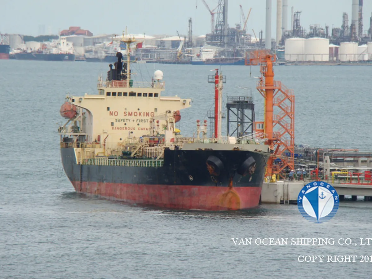 Kapal tanker minyak/kimia untuk dijual