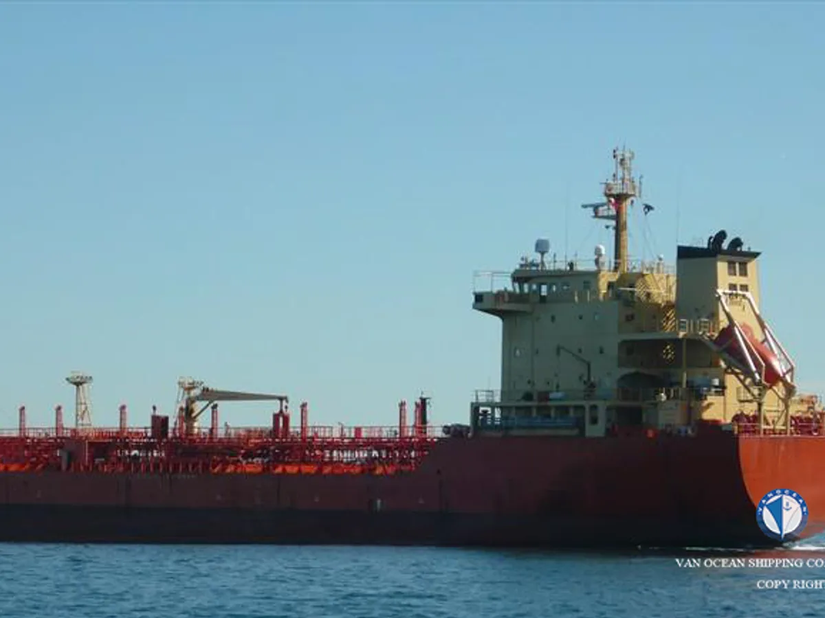 Kapal tanker minyak/kimia untuk dijual