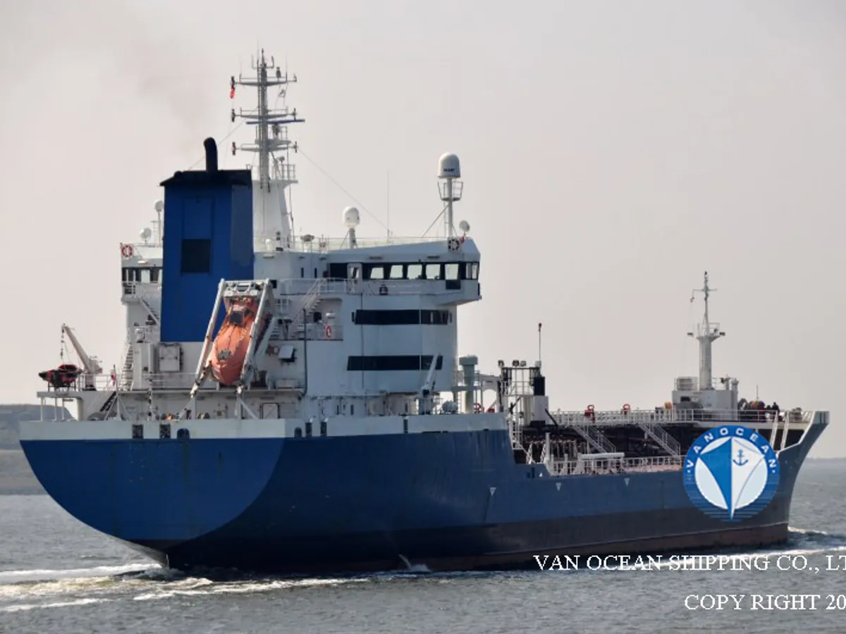 Kapal tanker minyak/kimia untuk dijual