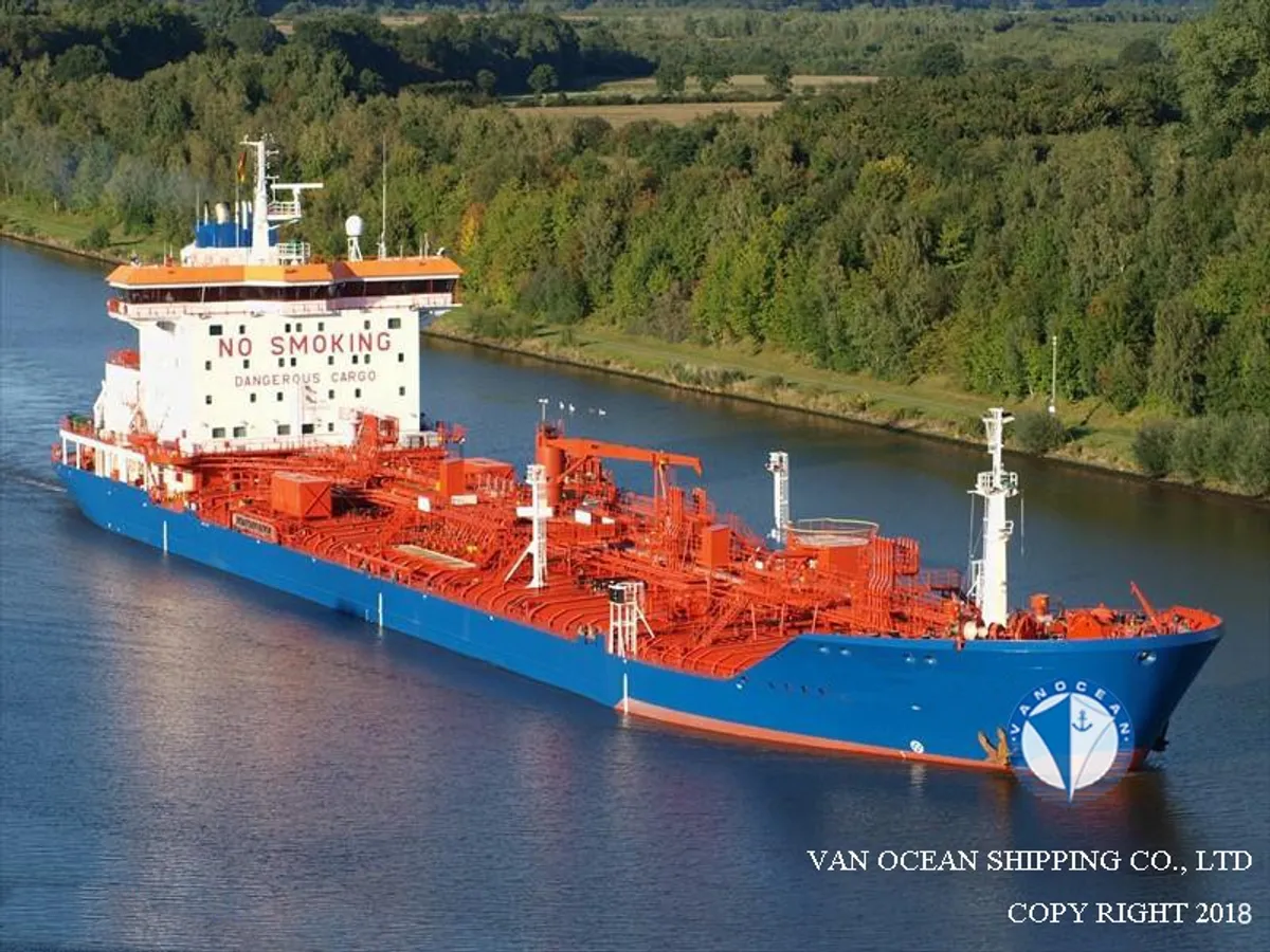 Kapal tanker minyak/kimia untuk dijual