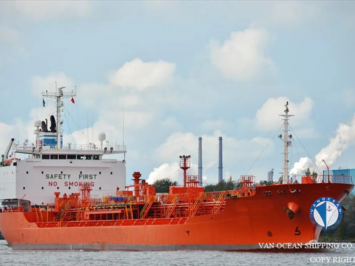 Kapal tanker minyak/kimia untuk dijual