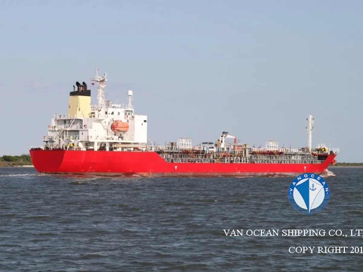 Kapal tanker minyak/kimia untuk dijual