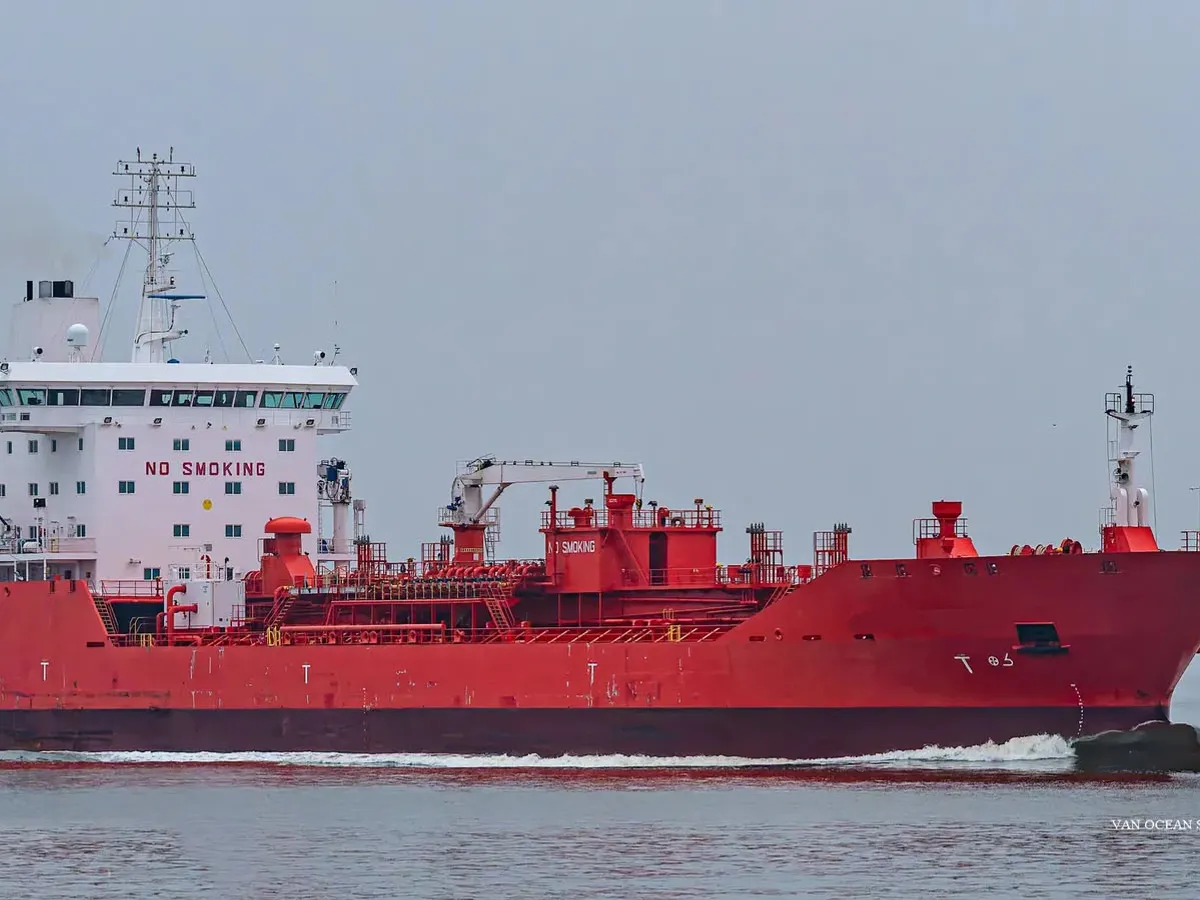 Kapal tanker minyak/kimia untuk dijual