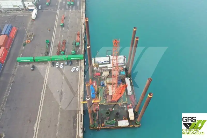 Rig pengeboran lepas pantai untuk dijual