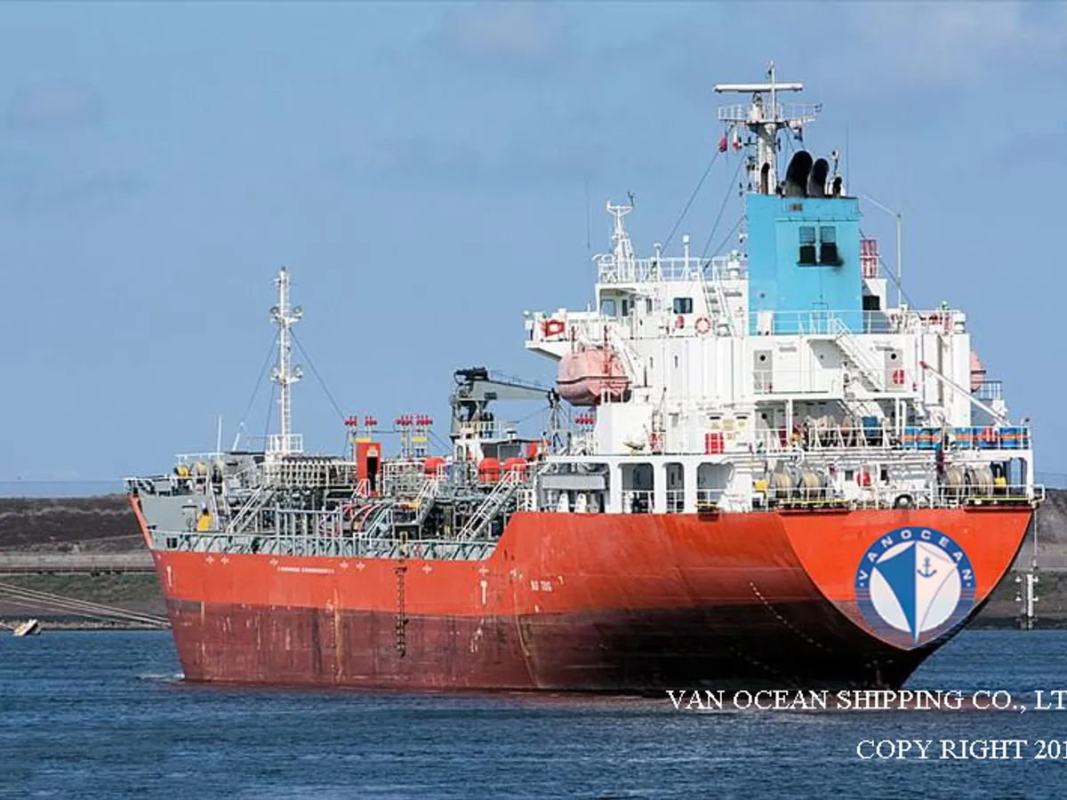 Kapal tanker minyak/kimia untuk dijual