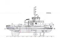 Kapal tunda untuk dijual